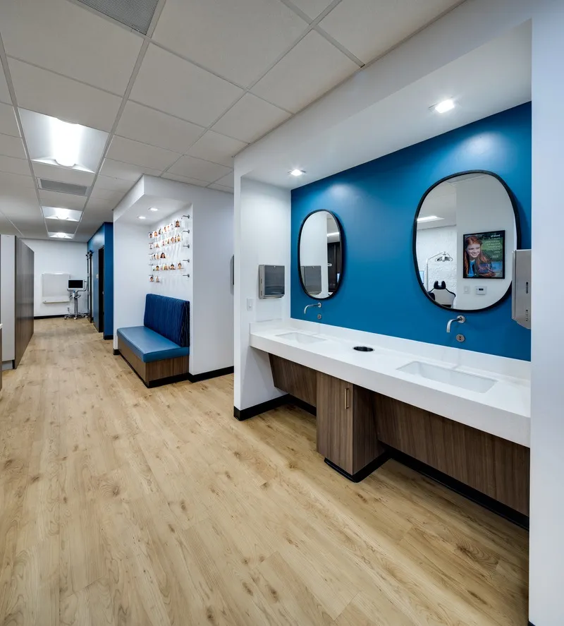 Rancho Bernardo office reception area